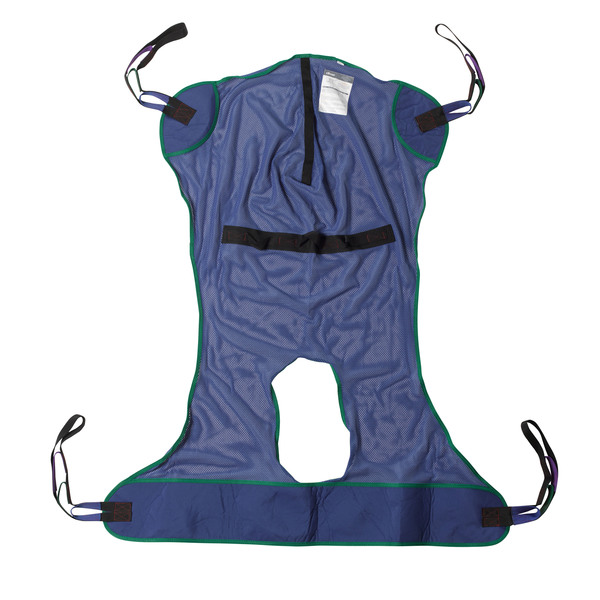 Drive Medical Full Body Patient Lift Sling, Mesh w/ Commode Cutout, Extra Large 13221xl